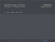 Tablet Screenshot of finger-partner.de